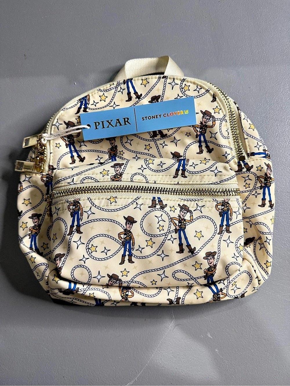 Disney Pixar x Stoney Clover Lane Woody Mini Backpack NWT